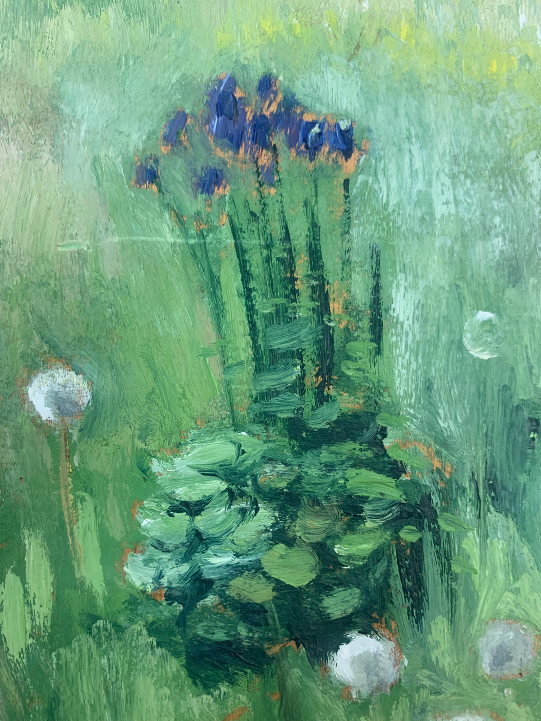 Birger Kaipiainen, Painting, Oil on Canvas, "Meadow Flowers" 1930s